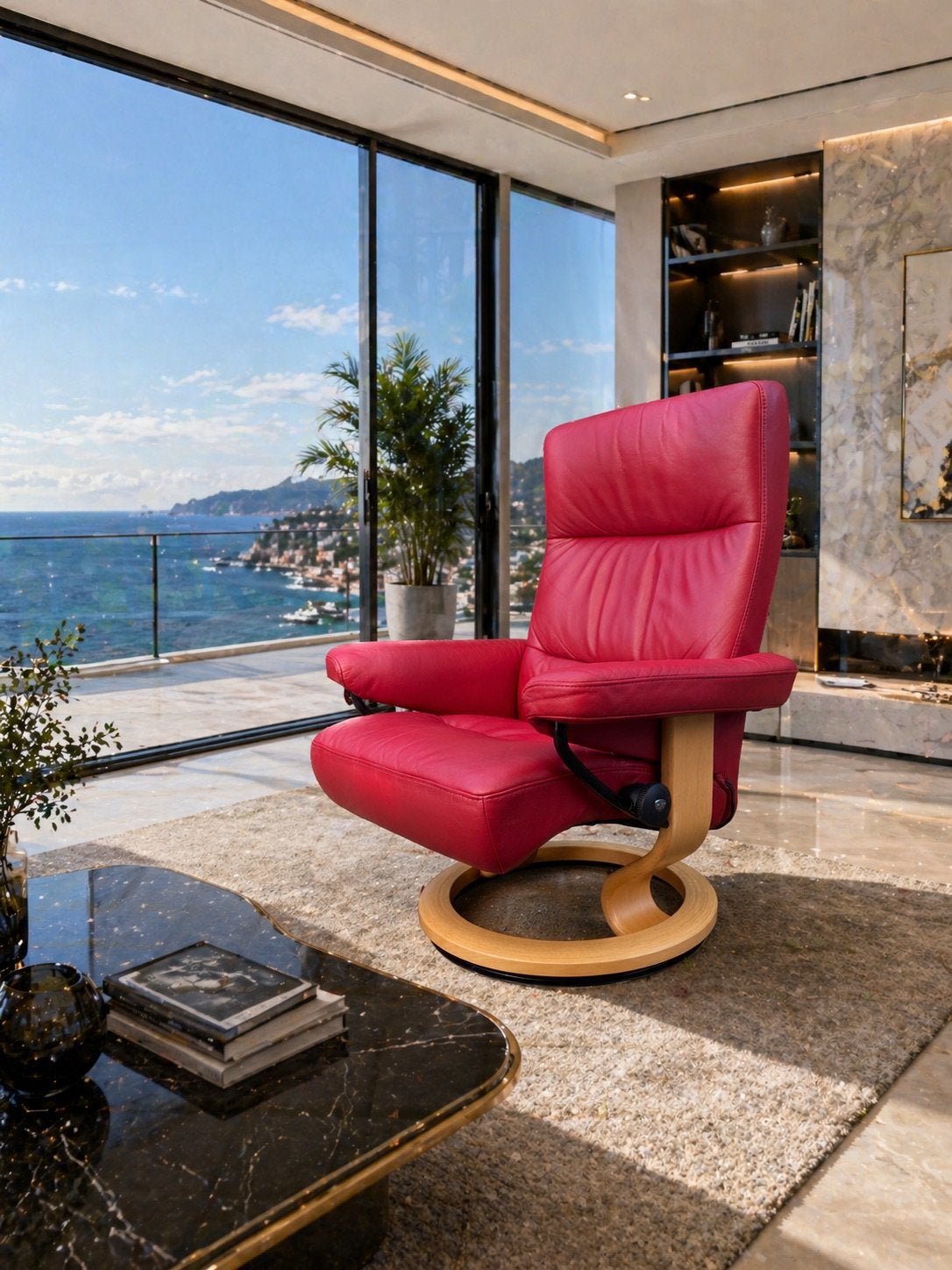 Magnifique Stressless Atlantic, Maison & Meubles, Canapés | Sofas & Chaises Longues, Comme neuf, Cuir, Enlèvement ou Envoi