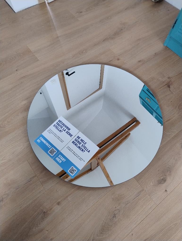 Spiegel badkamer, Huis en Inrichting, Woonaccessoires | Spiegels, Ophalen, Rond, Nieuw, 75 tot 100 cm