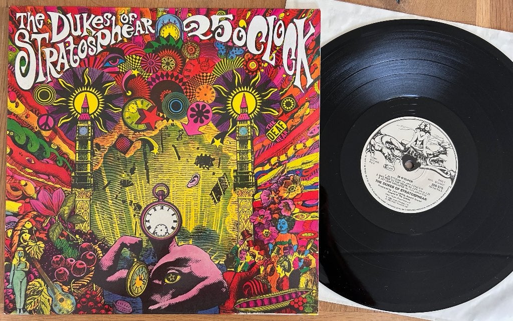 DUKES OF STRATOSPHEAR - 25 O'clock ( LP ), Cd's en Dvd's, Vinyl | Rock, LP, Verzenden, Zo goed als nieuw, Psychedelic Rock