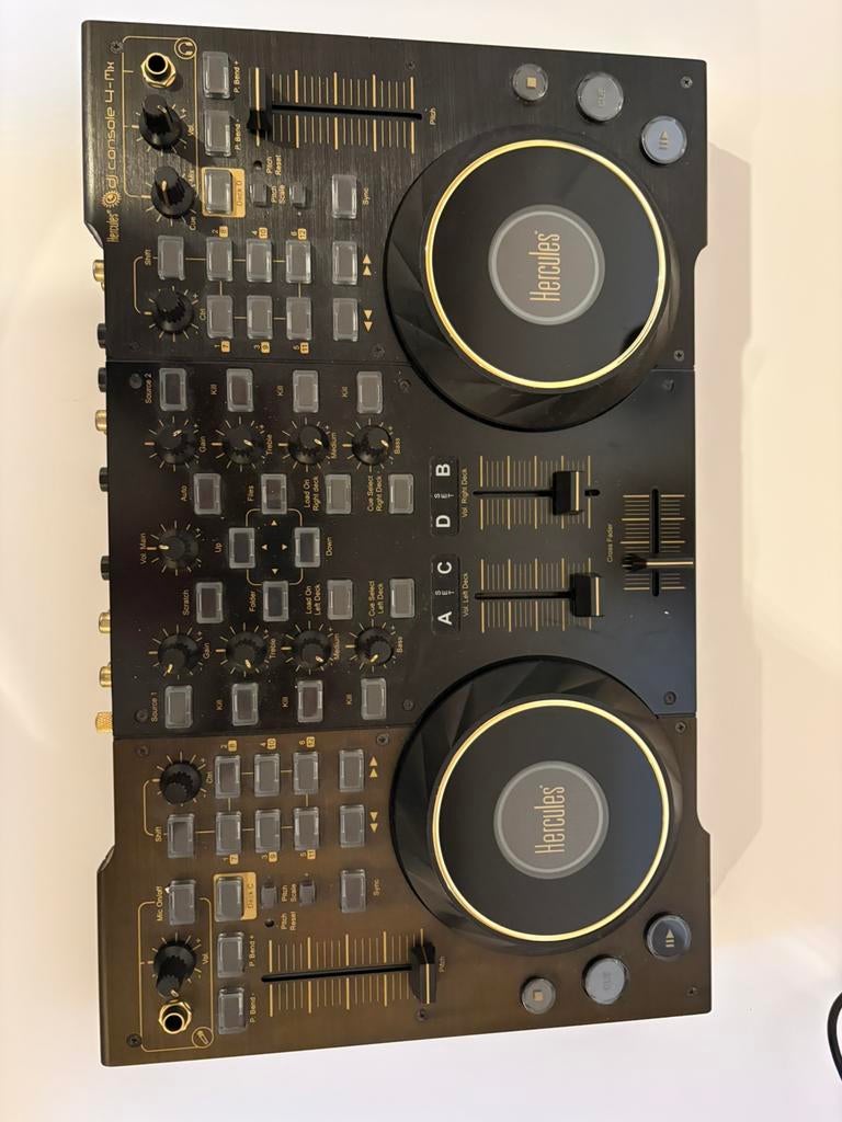 DJ CONSOLE gold edition, Muziek en Instrumenten, Dj-sets en Draaitafels, Ophalen, Nieuw, Dj-set, Pioneer
