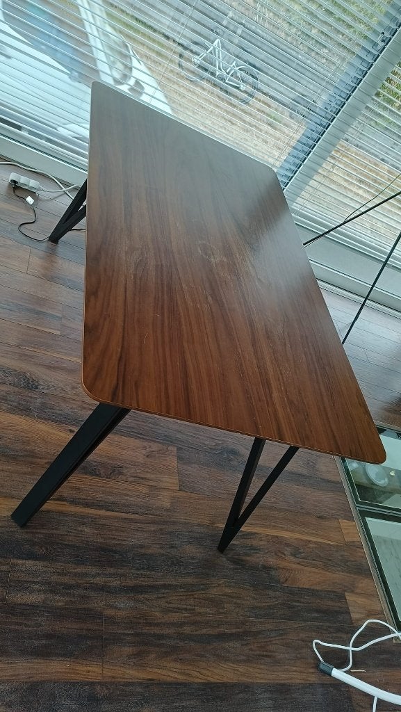 Tafel - eetkamer of bureau, Ophalen, Gebruikt, Vier personen, Retro