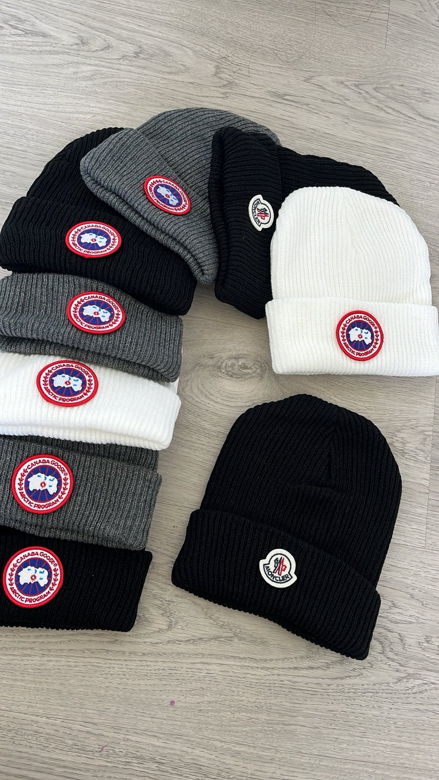 Bonnet canada goose moncler, Kleding | Heren, Mutsen, Sjaals en Handschoenen, Verzenden, Zo goed als nieuw, Muts