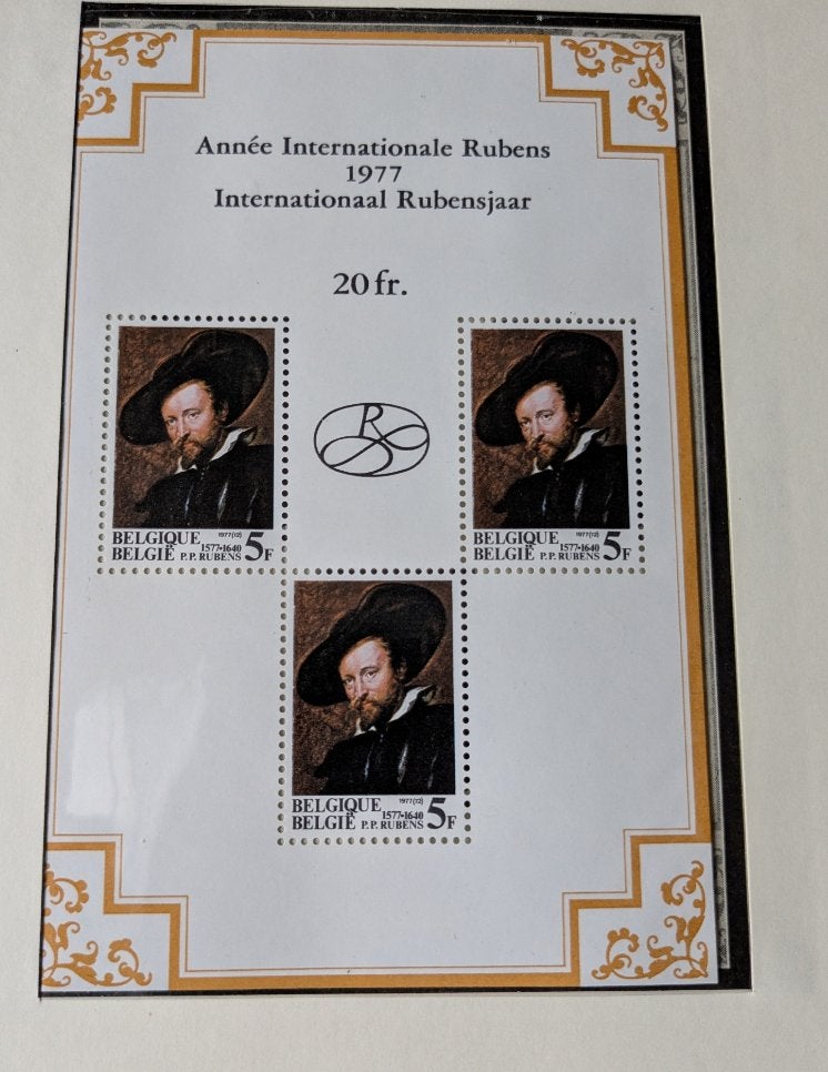 Postzegelalbum Rubens, Ophalen