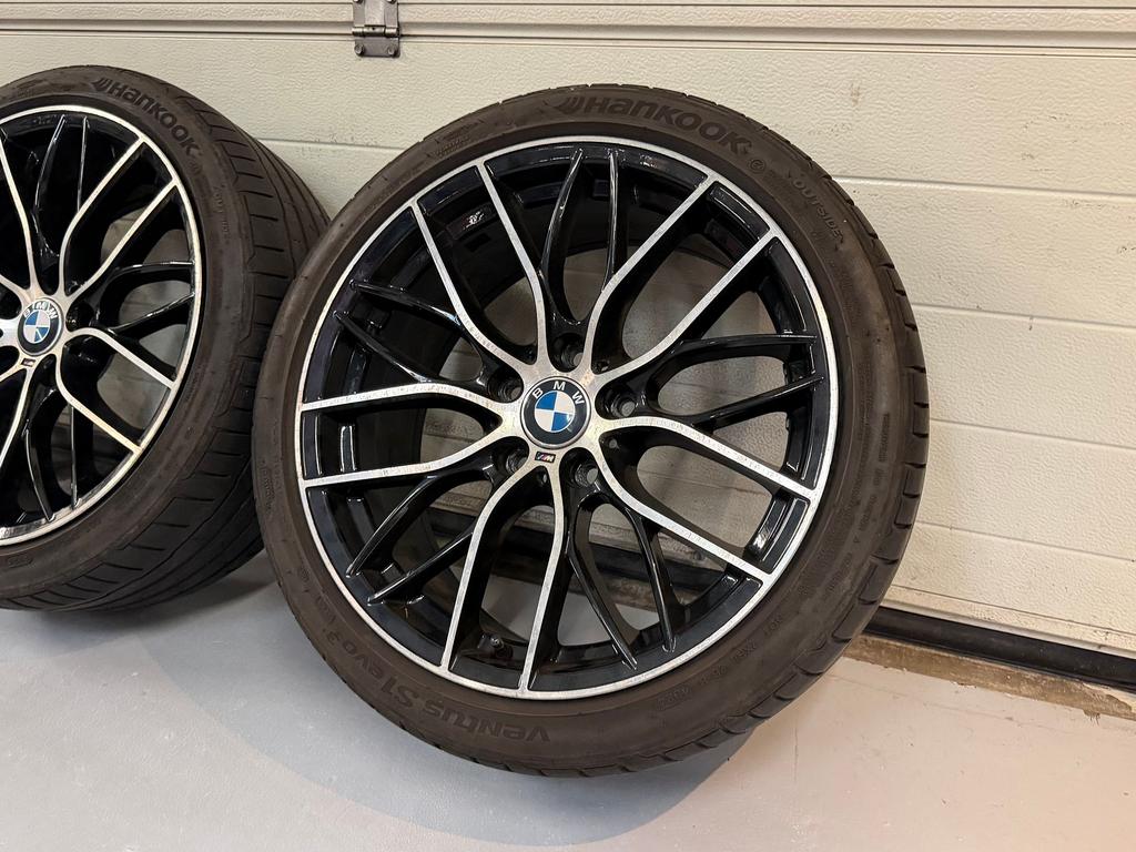 18inch BMW M405 Style Velgen! A merk Banden! 5x120, 18 inch, Gebruikt, -, -