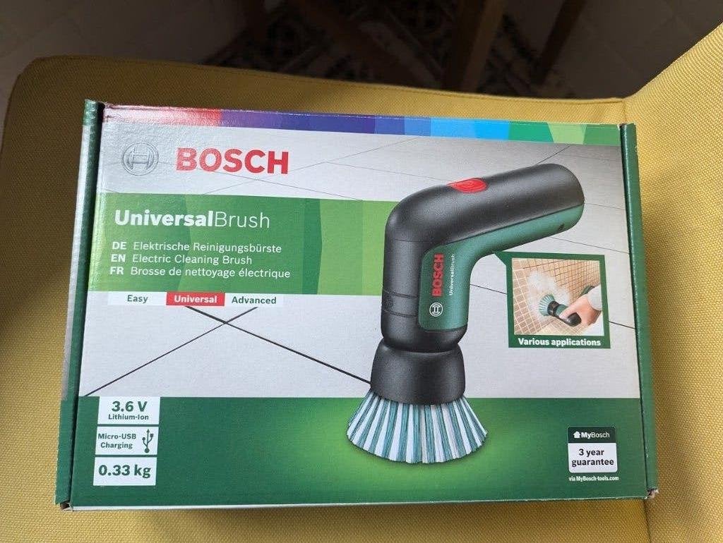 Bosch UniversalBrush elektrische reinigingsborstel S, Bricolage & Construction, Enlèvement ou Envoi, Neuf, Autres types, Bosch