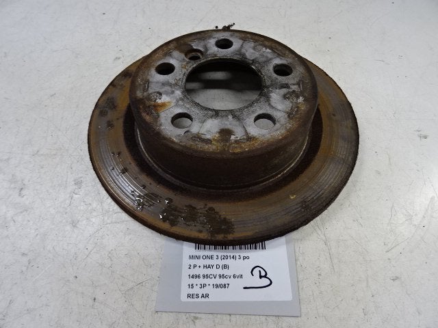 FREIN DISQUE ARRIÈRE Mini Mini (F56) (01-2013/10-2017), Petuelring 130
80809  München, DE, Mini, Utilisé, Minikundenbetreuung@mini.de