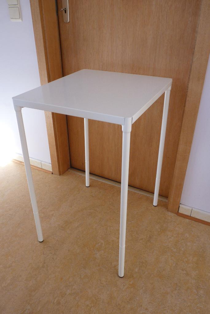 Table blanche Ikea, Huis en Inrichting, Tafels | Statafels, Ophalen, Zo goed als nieuw