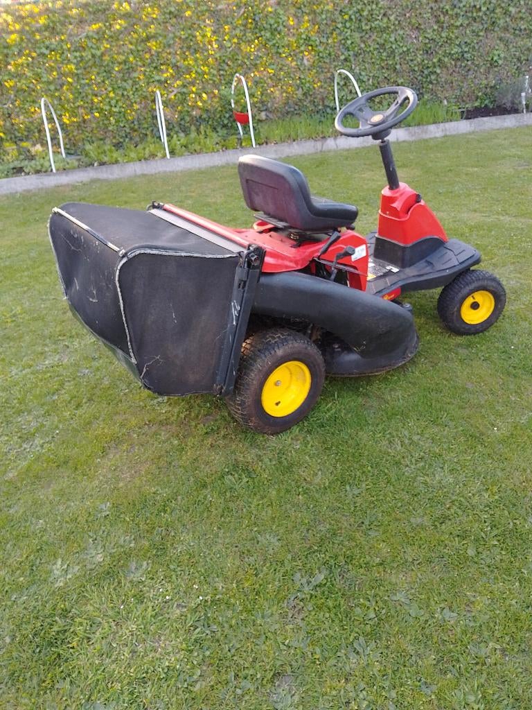 Zitmaaier goed staat, Ophalen, Mulchfunctie