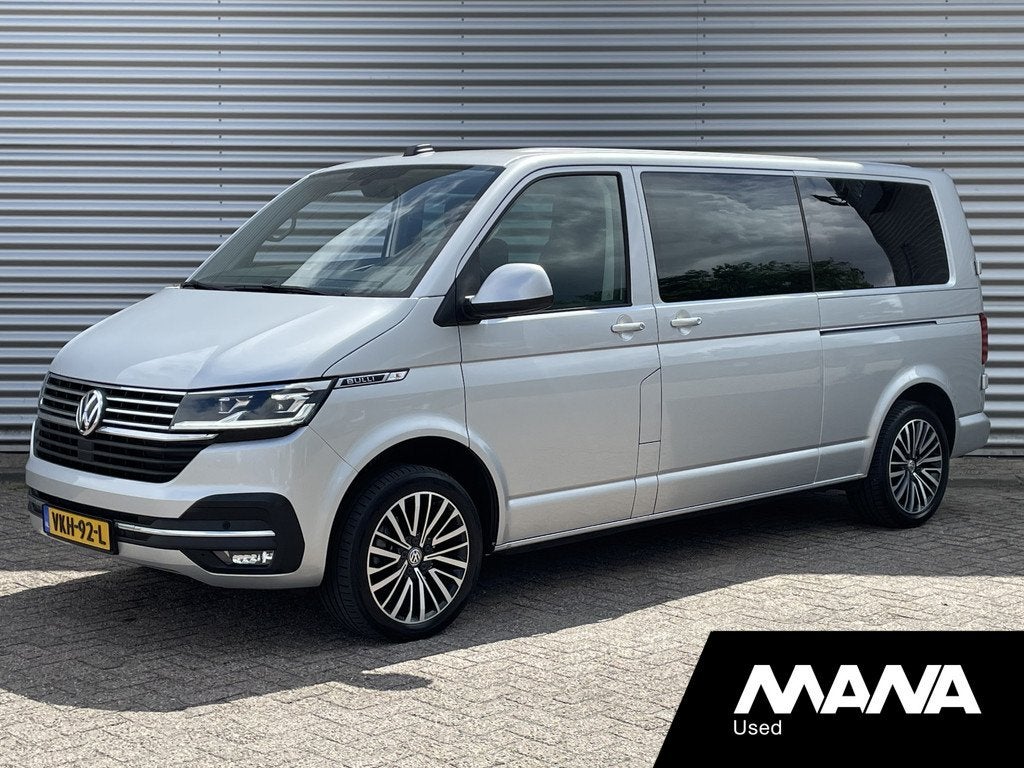 Volkswagen Transporter 2.0TDI 150PK Bulli L2H1 DC Automaat 2, Argent ou Gris, Achat, Entreprise, 5 portes