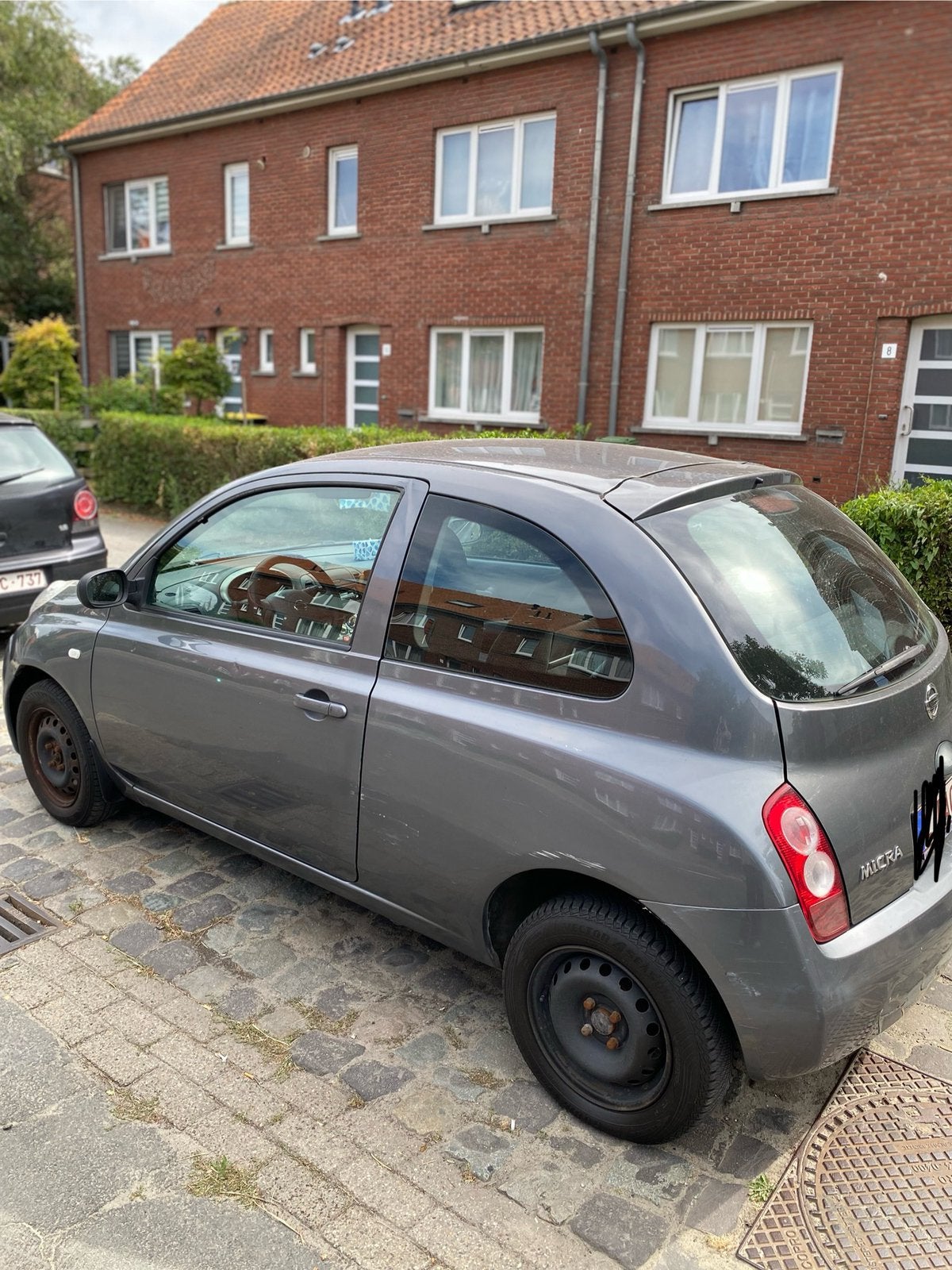 Nissan/Micra 2003, Autos, Argent ou Gris, Achat, Entreprise
