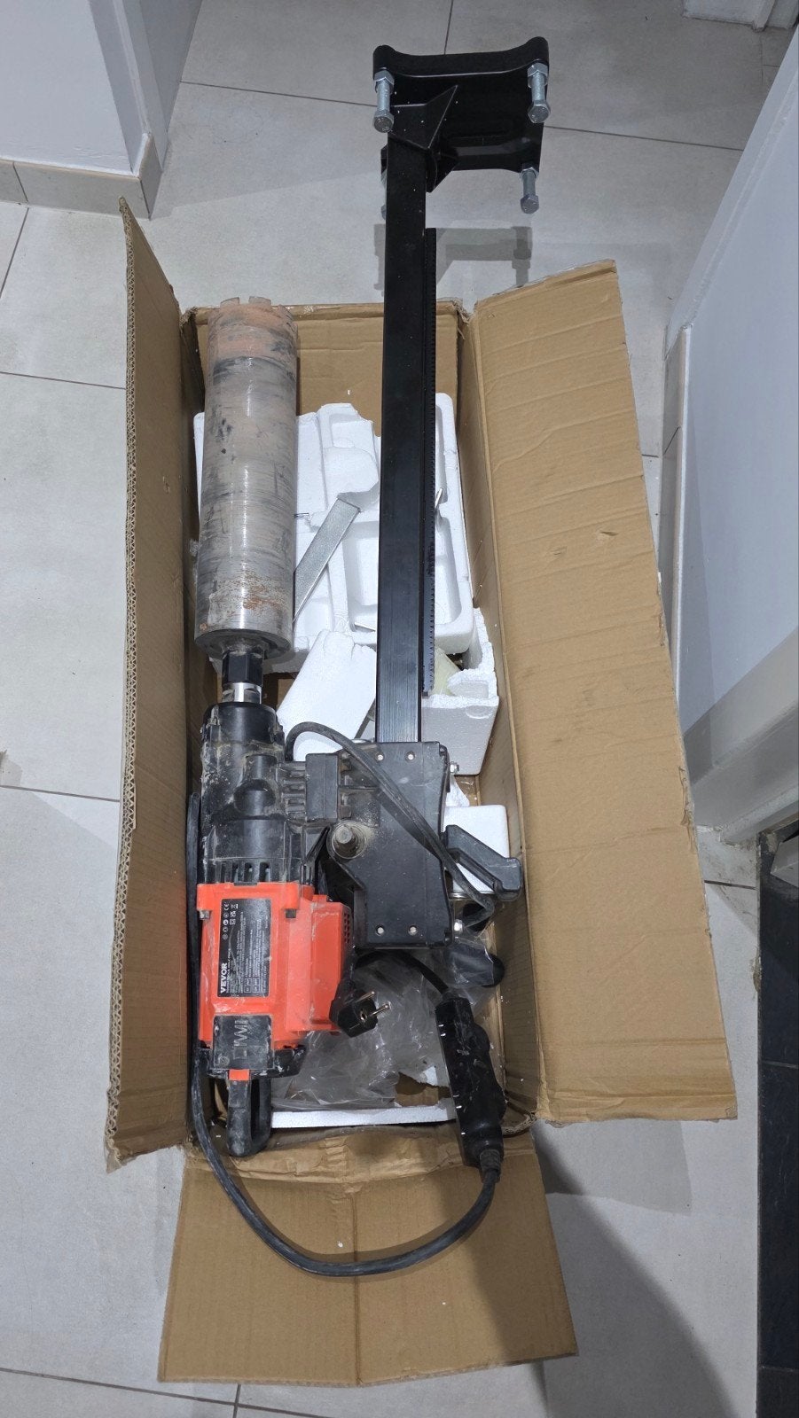 Carotteuse a vendre, Doe-het-zelf en Bouw, Gereedschap | Boormachines, Ophalen of Verzenden
