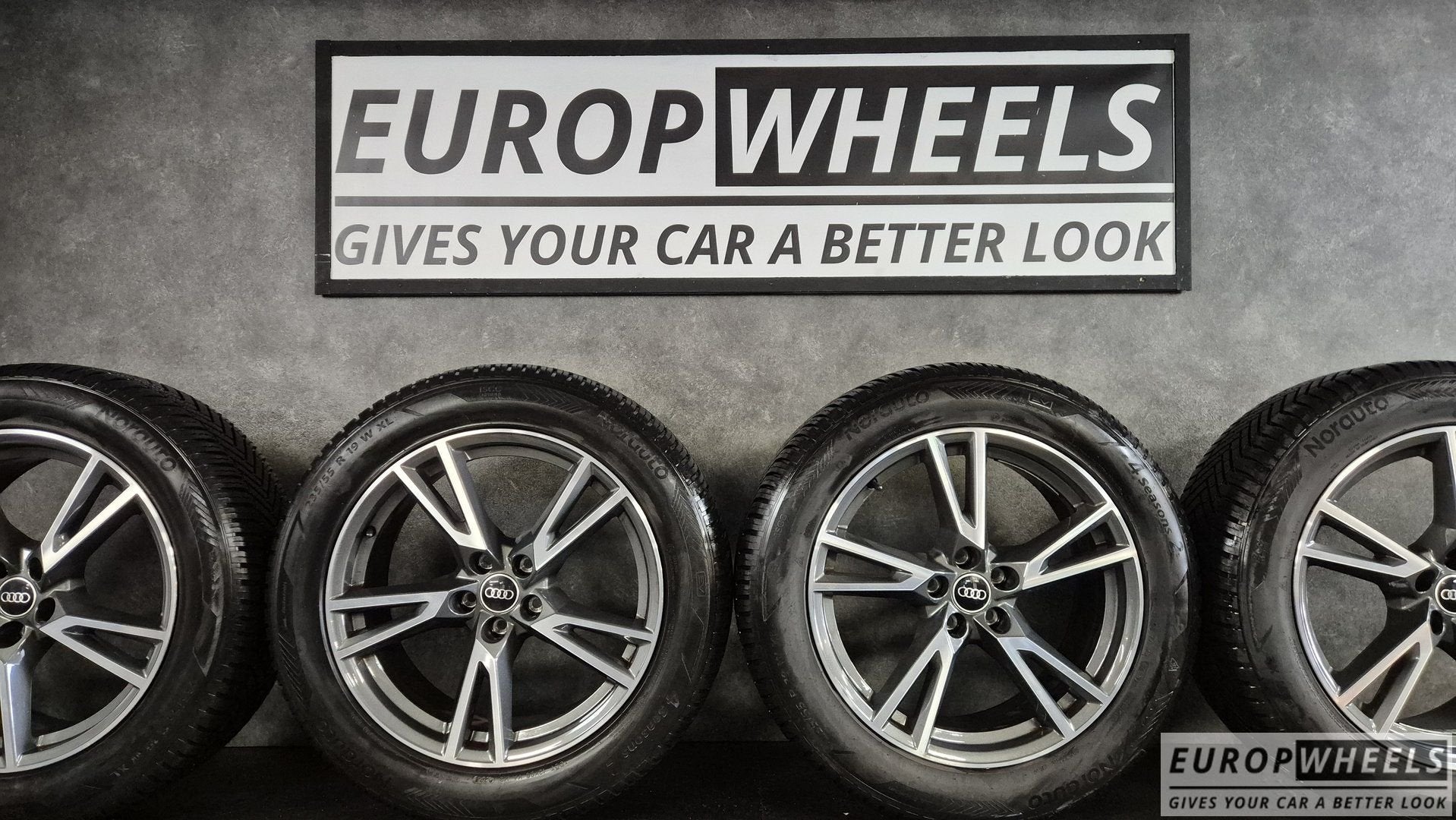 19 inch Audi Q5 FY velgen all season 235/55 R19, Auto-onderdelen, Banden en Velgen, 19 inch, Gebruikt, -, -
