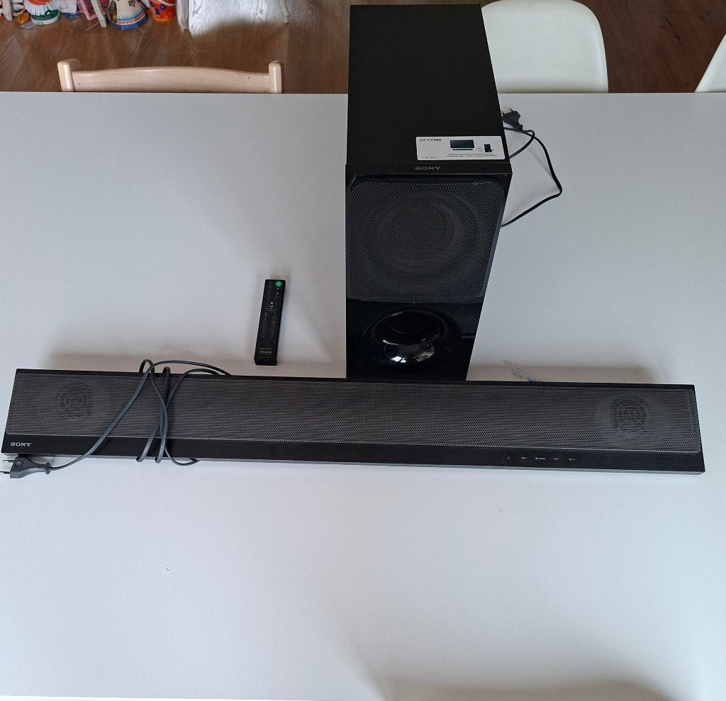 Sony HT-CT390 — 2.1 soundbar met subwoofer, Ophalen, Zo goed als nieuw, Soundbar, Sony