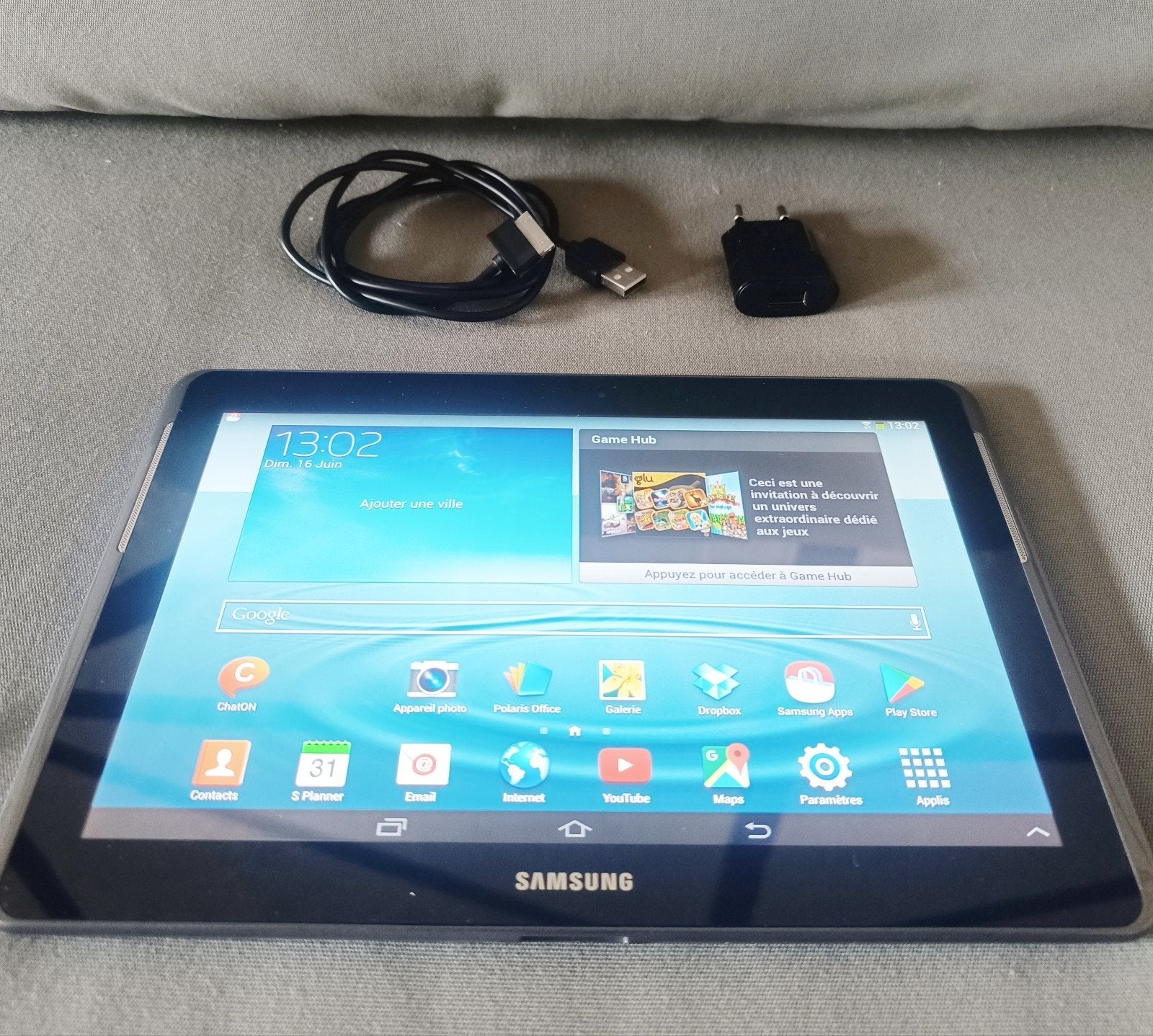 Samsung Galaxy Tab 2 GT-P5110, Informatique & Logiciels, 10 pouces, Utilisé, Samsung Galaxy Tab, Tab2