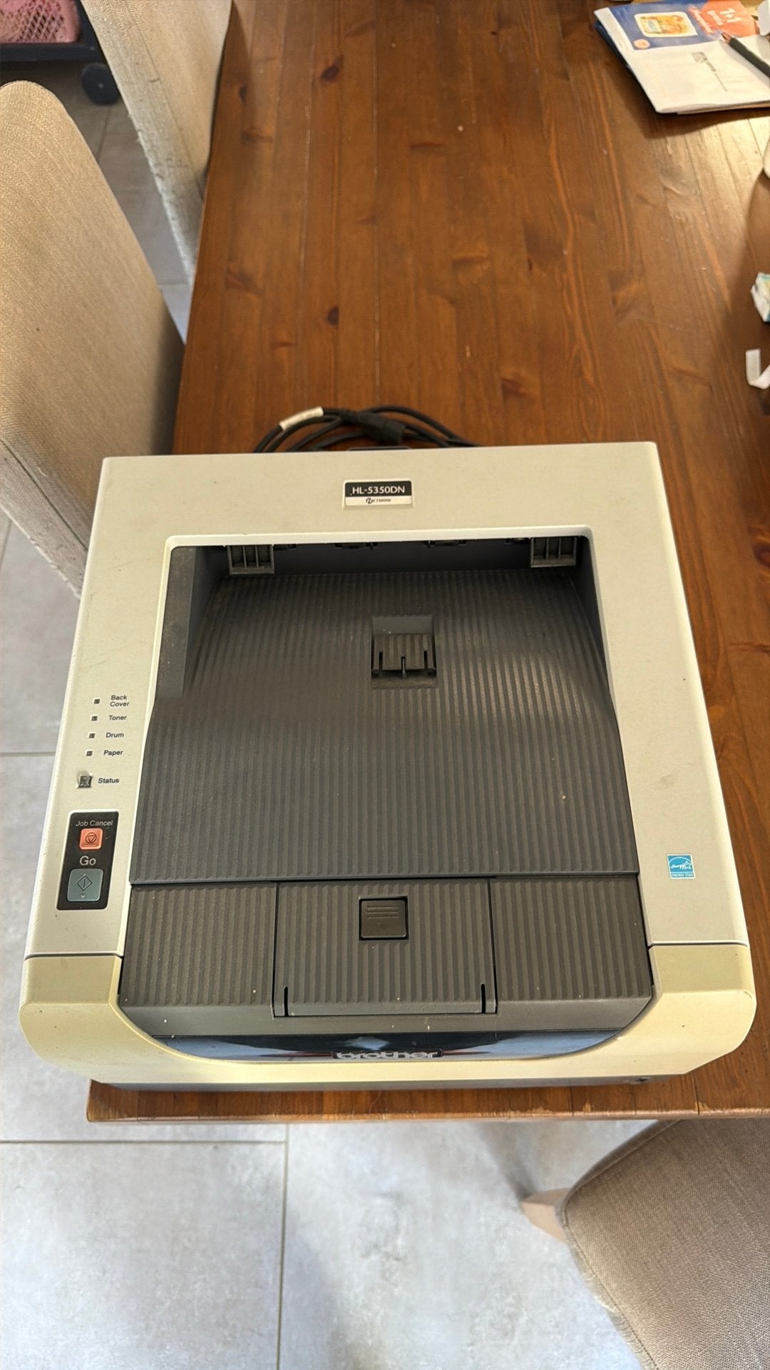 Brother HL-5350DN A4 netwerk laserprinter, Computers en Software, Ophalen, Zo goed als nieuw, Laserprinter