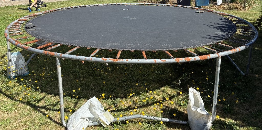 Trampoline, Ophalen, Gebruikt, Overige kleuren, Materiaal