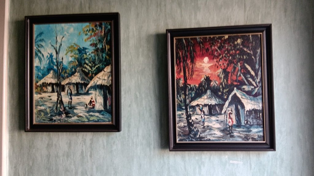 Peintures du Congo, Tableau, Afrique, Enlèvement ou Envoi, Autres matériaux