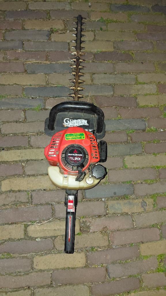 Mitsubishi TL 201 heggenschaar, Ophalen, Gebruikt, Benzine, Mitsubishi