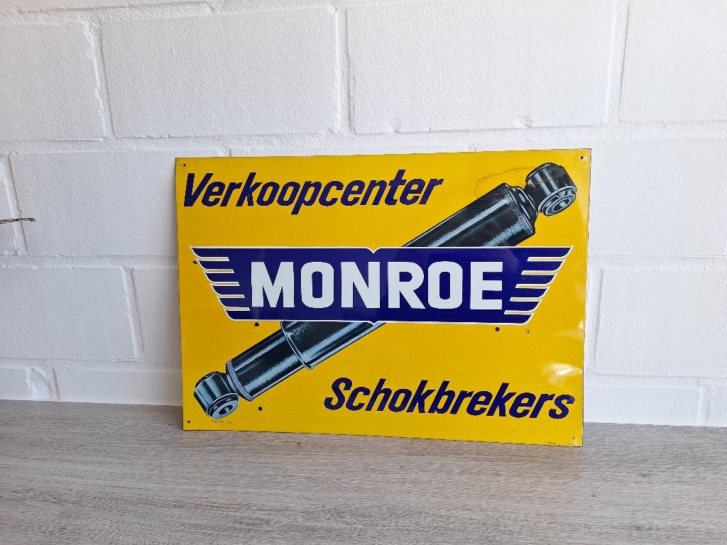 Email bord Monroe schokbrekers, Antiek en Kunst, Ophalen of Verzenden