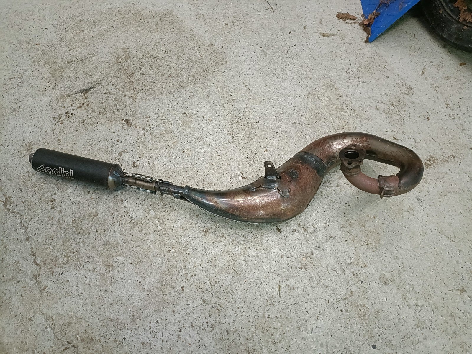 pot Polini Peugeot 103, Enlèvement ou Envoi, Comme neuf, Pot d'échappement, Peugeot