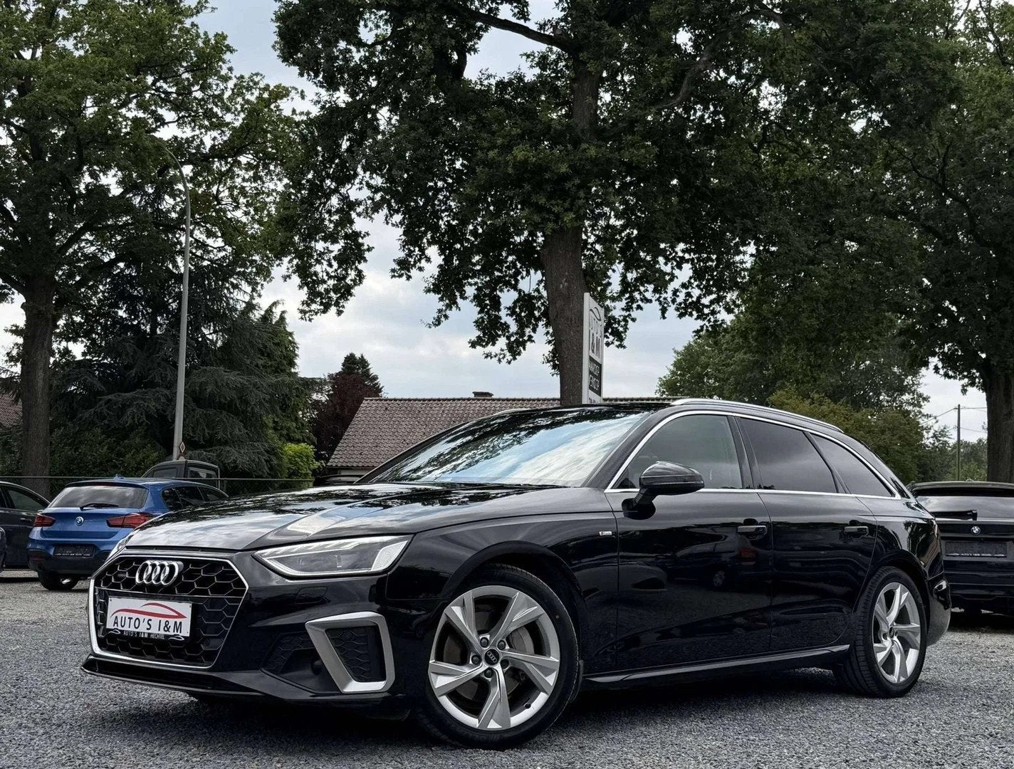 Audi A4 Avant 40 TFSI Quattro S line S 2022 Camera Garantie!, Automaat, Gebruikt, 1984 cc, A4