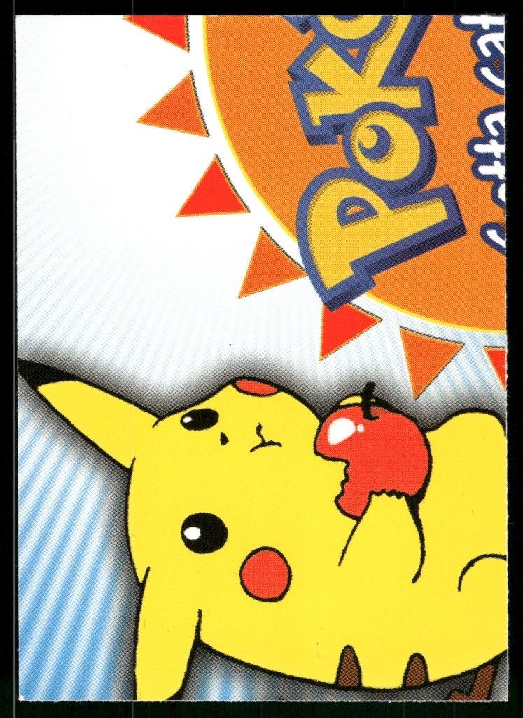 Pikachu Eating Apple P01/144 - Topps Series 3 (NM), Verzenden, Gebruikt