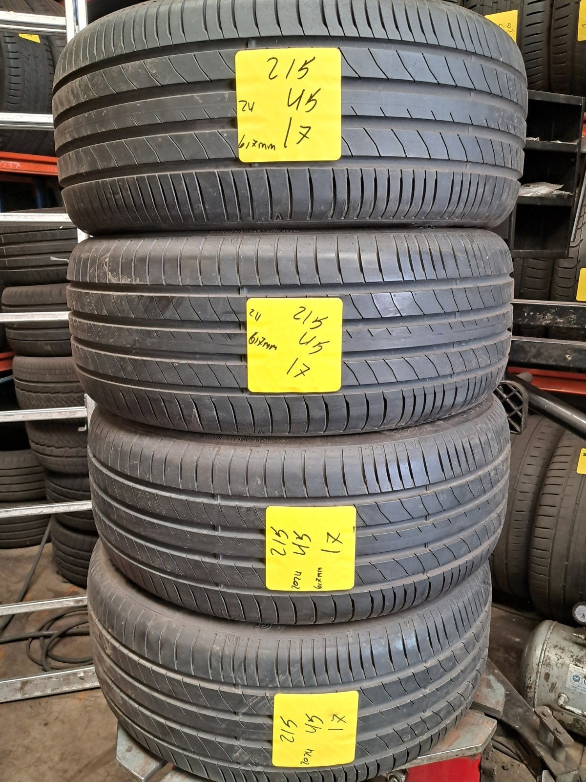 2154517 215/45/17 215/45r17 démo estivale 6,7 mm, Enlèvement