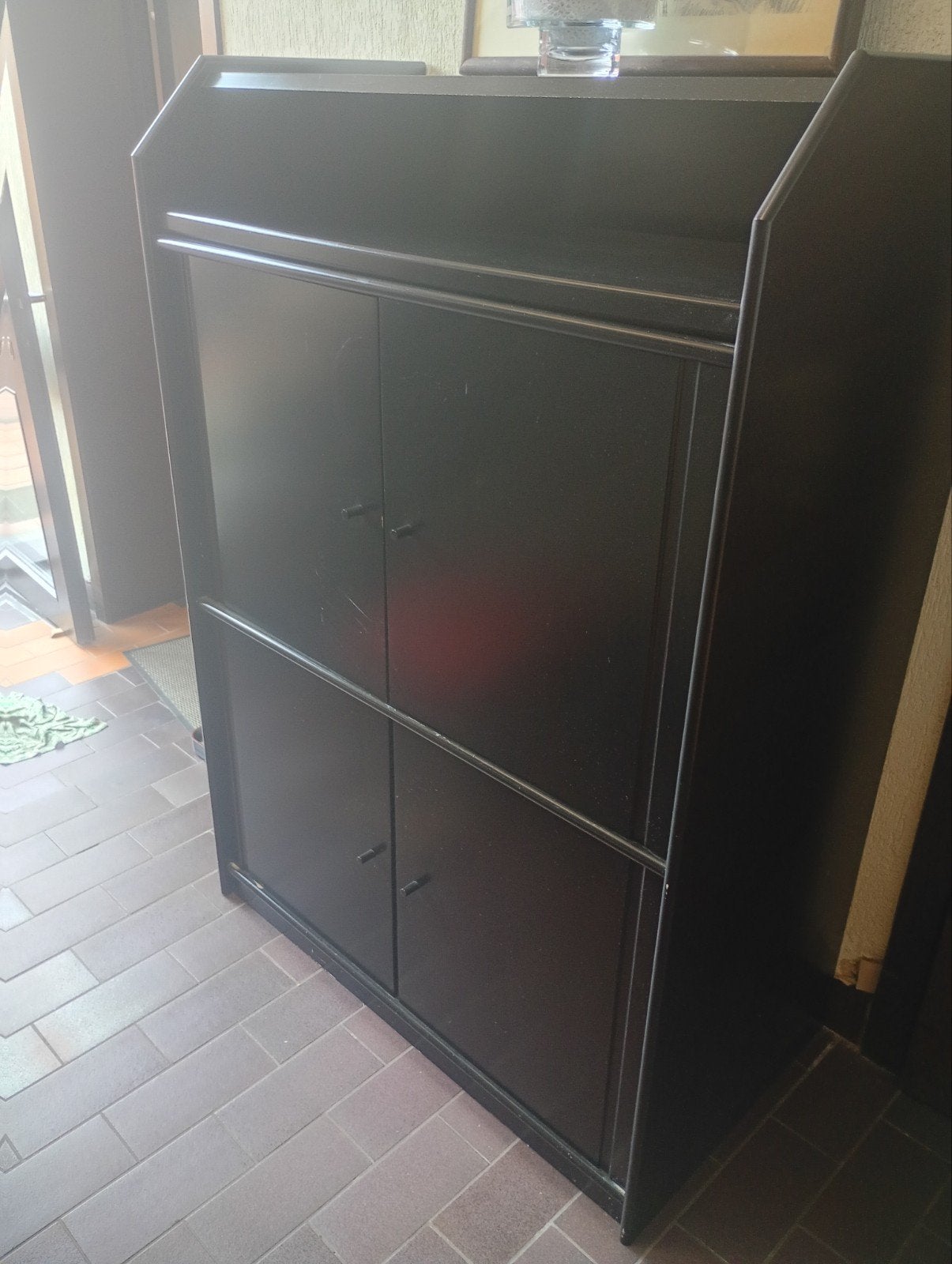 Zwarte kast, Ophalen, Gebruikt, 100 tot 150 cm, 50 tot 100 cm