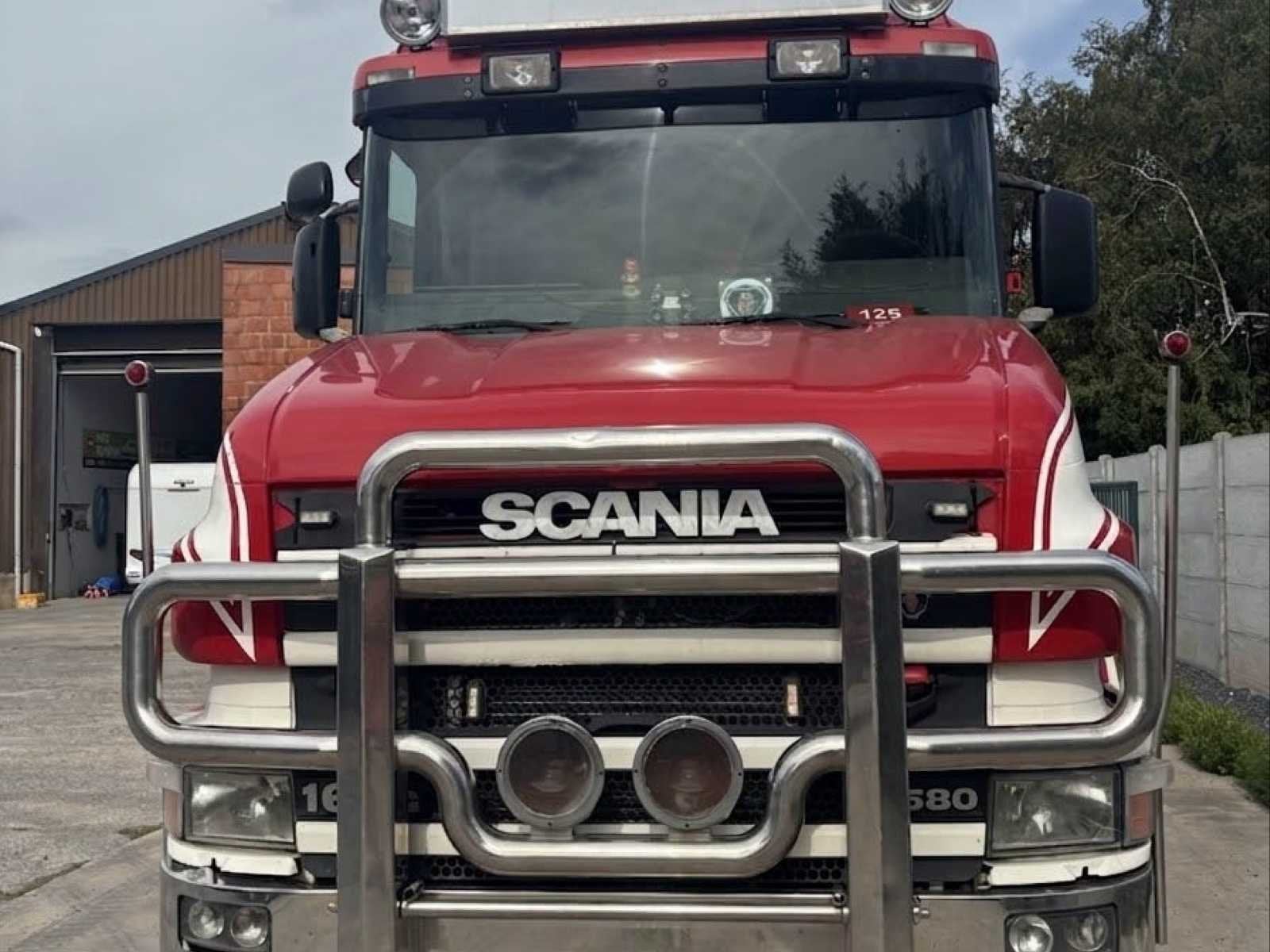 2002 Scania T580 Camion, Autos, Achat, Autres carburants, Scania, Entreprise