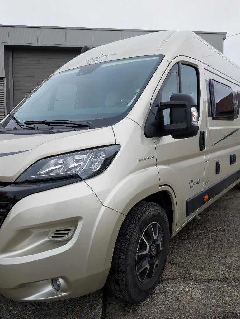 Karmann Mobil Davis 620 - 1e eigenaar, Caravans en Kamperen, Automaat, Chemisch toilet, Buscamper of Camperbus, Fiat