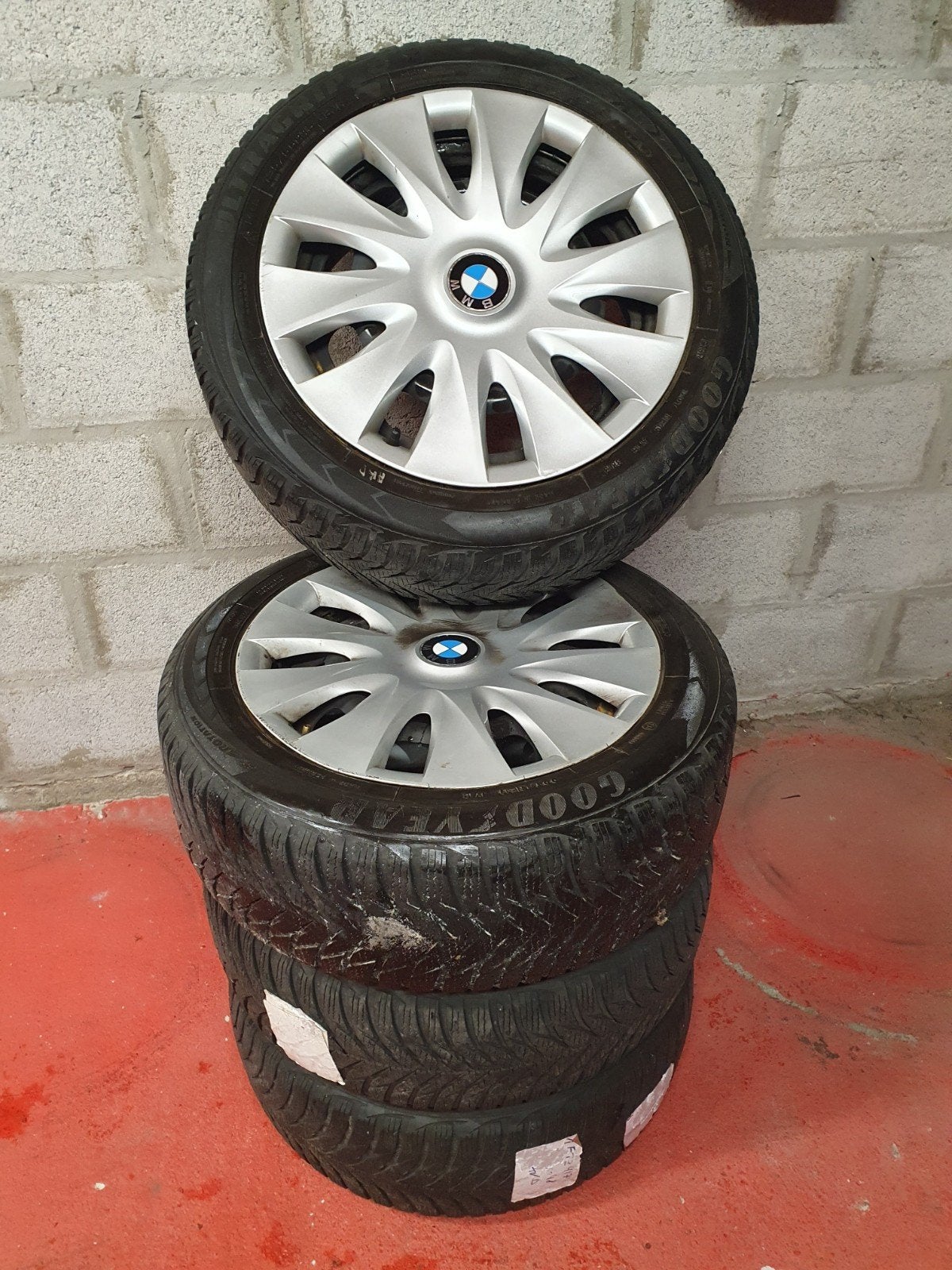 Jantes BMW origine 16" kit hiver série 1 E8x F2x 5x120, Autos : Pièces & Accessoires, Enlèvement, BMW