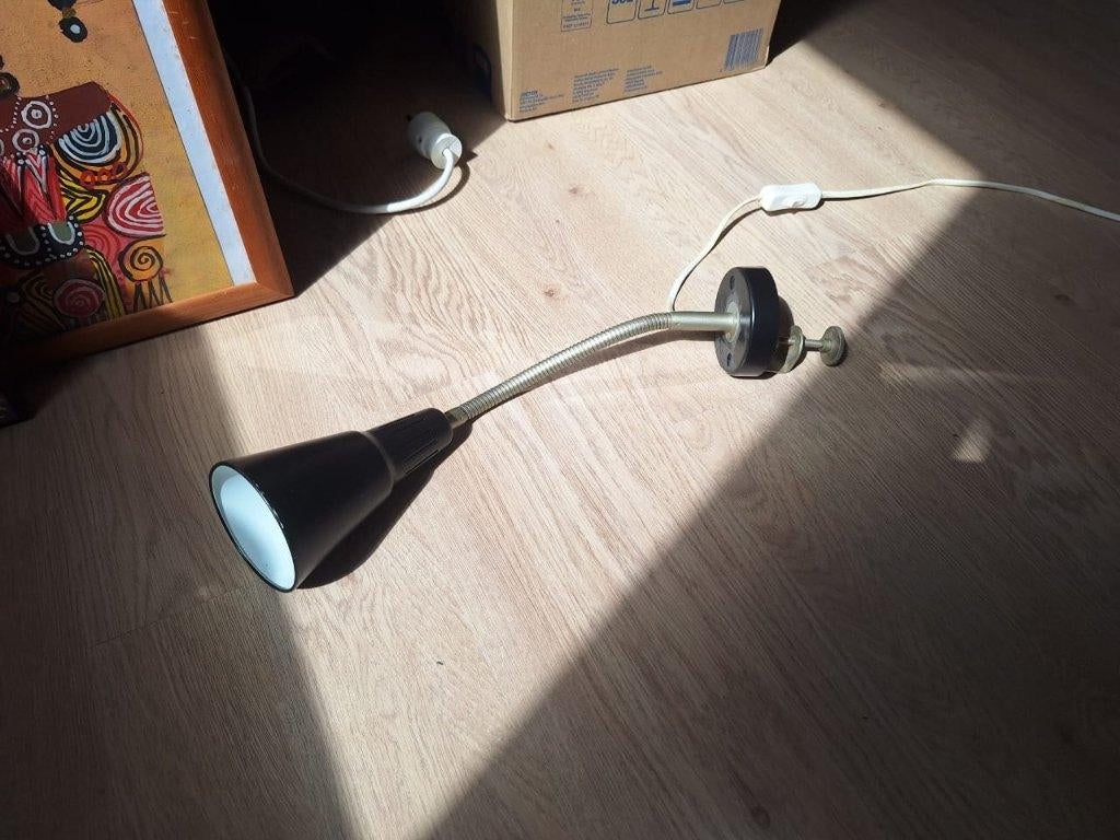 Lampe vintage Ikéa Kvart, Enlèvement, Utilisé, Métal, Vintage