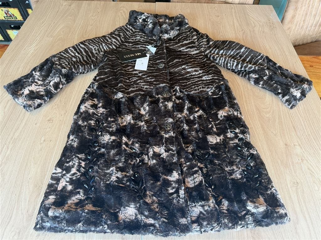 Dames Nepbont Jas - Neo Noble, Kleding | Dames, Ophalen of Verzenden, Zo goed als nieuw