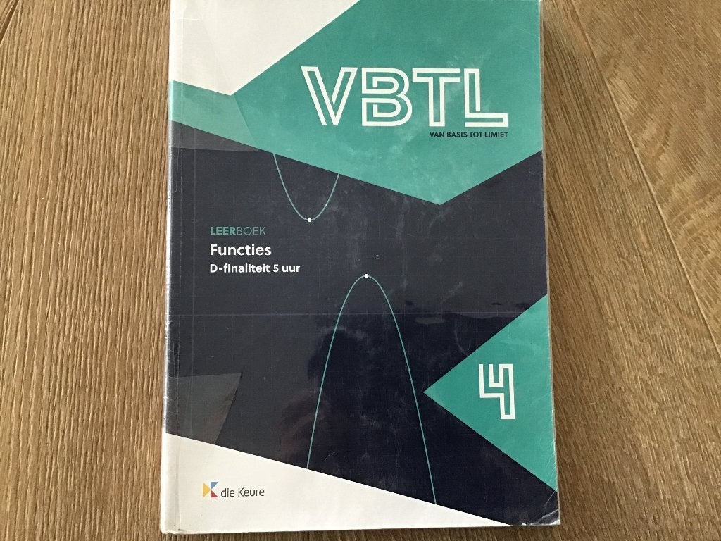 VBTL leerboek functies 4, ASO, Wiskunde A, Die keure, Ophalen