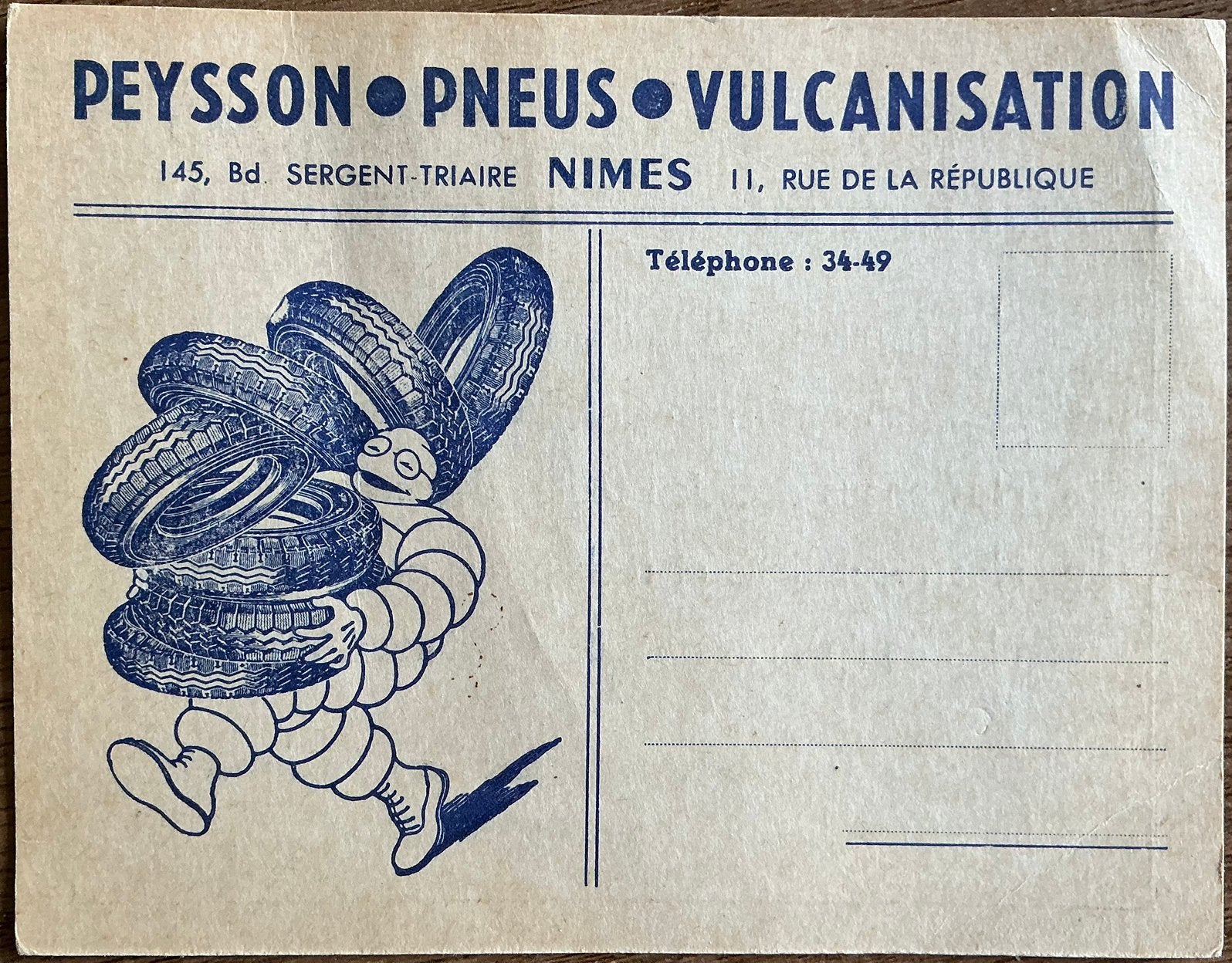 MICHELIN oude kaart, Verzamelen, Ophalen of Verzenden, Zo goed als nieuw, Overige typen