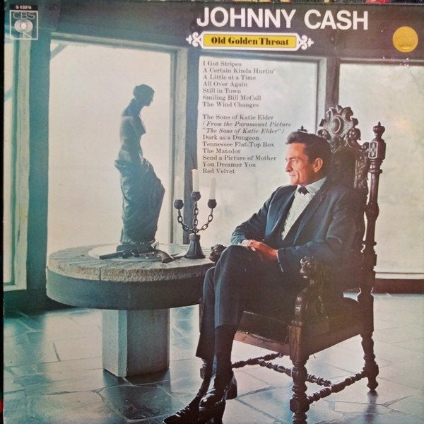 Johnny Cash ‎– Old Golden Throat, Cd's en Dvd's, Vinyl | Country en Western, Gebruikt, Country, LP, Complilatie, Fotohoes, Originele persing