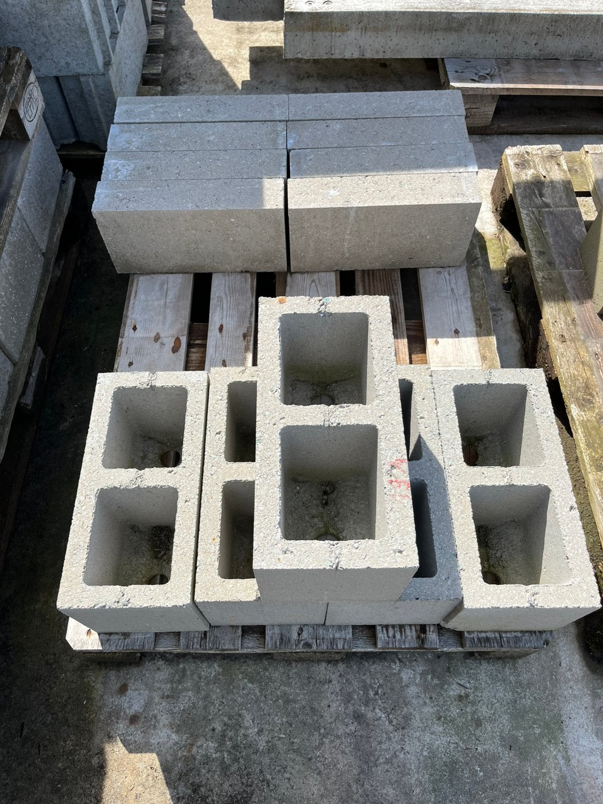 5 betonstenstenen + 8 betonstenen, Ophalen, Nieuw