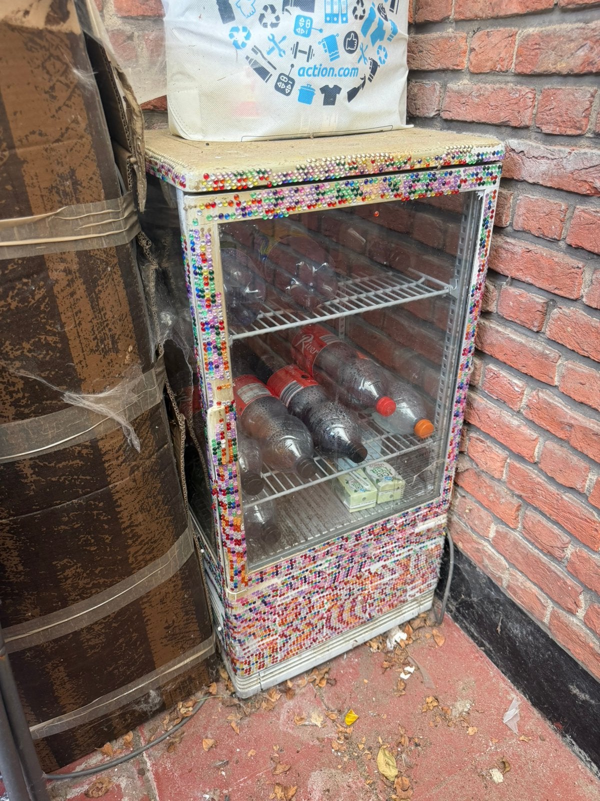 Réfrigérateur à boissons, Enlèvement, Utilisé, Moins de 45 cm, Moins de 85 cm