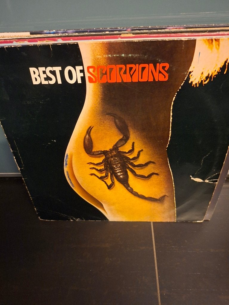 lp - scorpions - best of - vak 5, Cd's en Dvd's, Vinyl | Hardrock en Metal, LP, Gebruikt, Ophalen of Verzenden, Hardrock