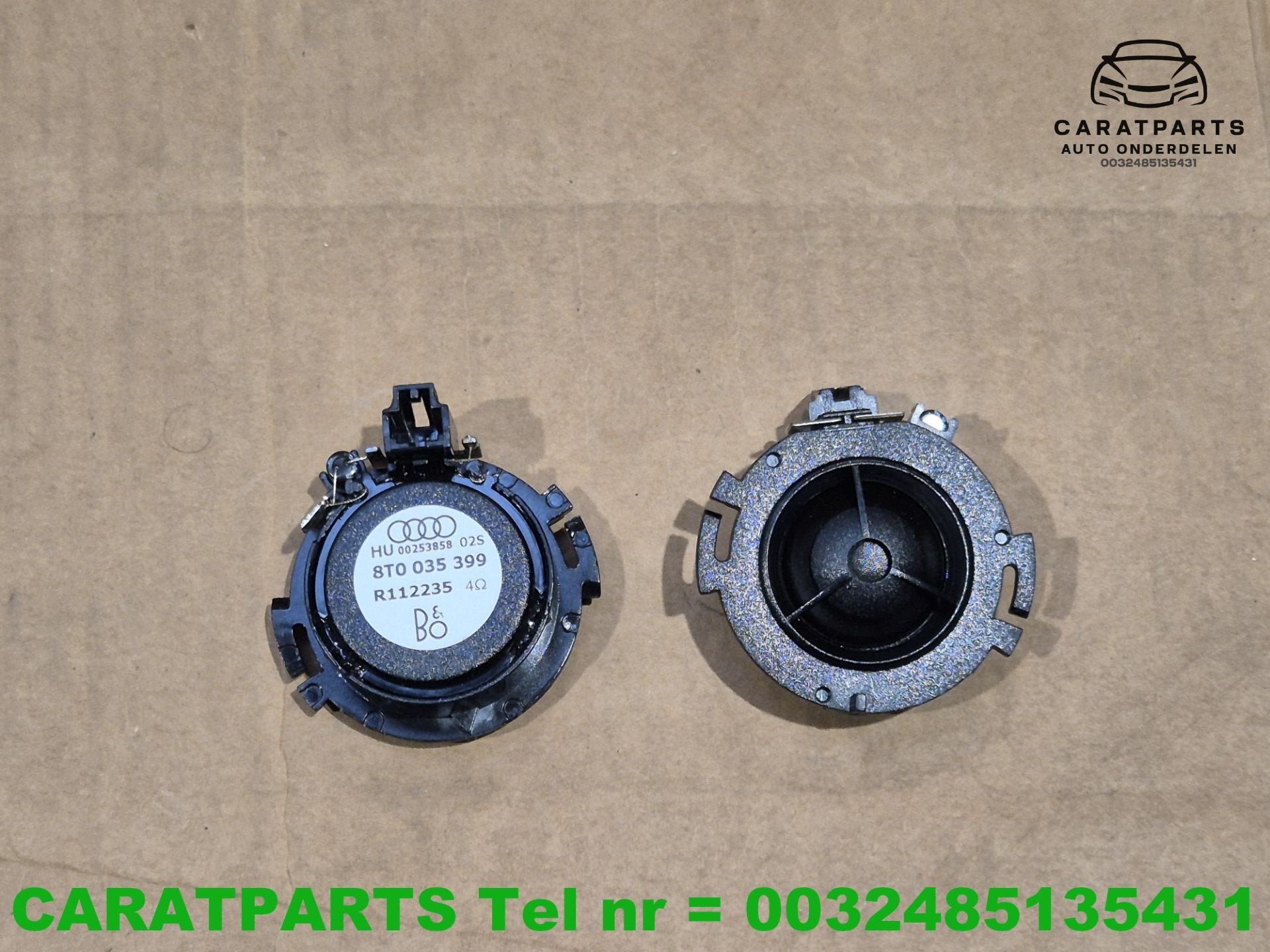 8T0035399 Audi S4 Bang & Olufsen luidspreker S5 RS4 RS5 A4, Auto-onderdelen, Elektronica en Kabels, Audi, Gebruikt