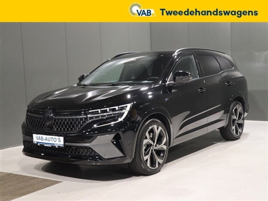 Renault Espace   1.2 E-TECH HEV ESPRIT ALPINE 7 PLAATSEN, Automaat, Monovolume, Zwart, 110 g/km