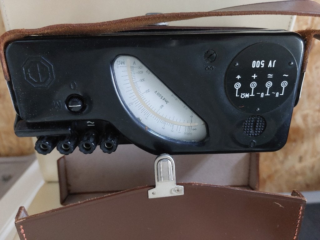Magneto megohommeter-apparaat, Ophalen of Verzenden, Gebruikt, Overige merken, Overige typen