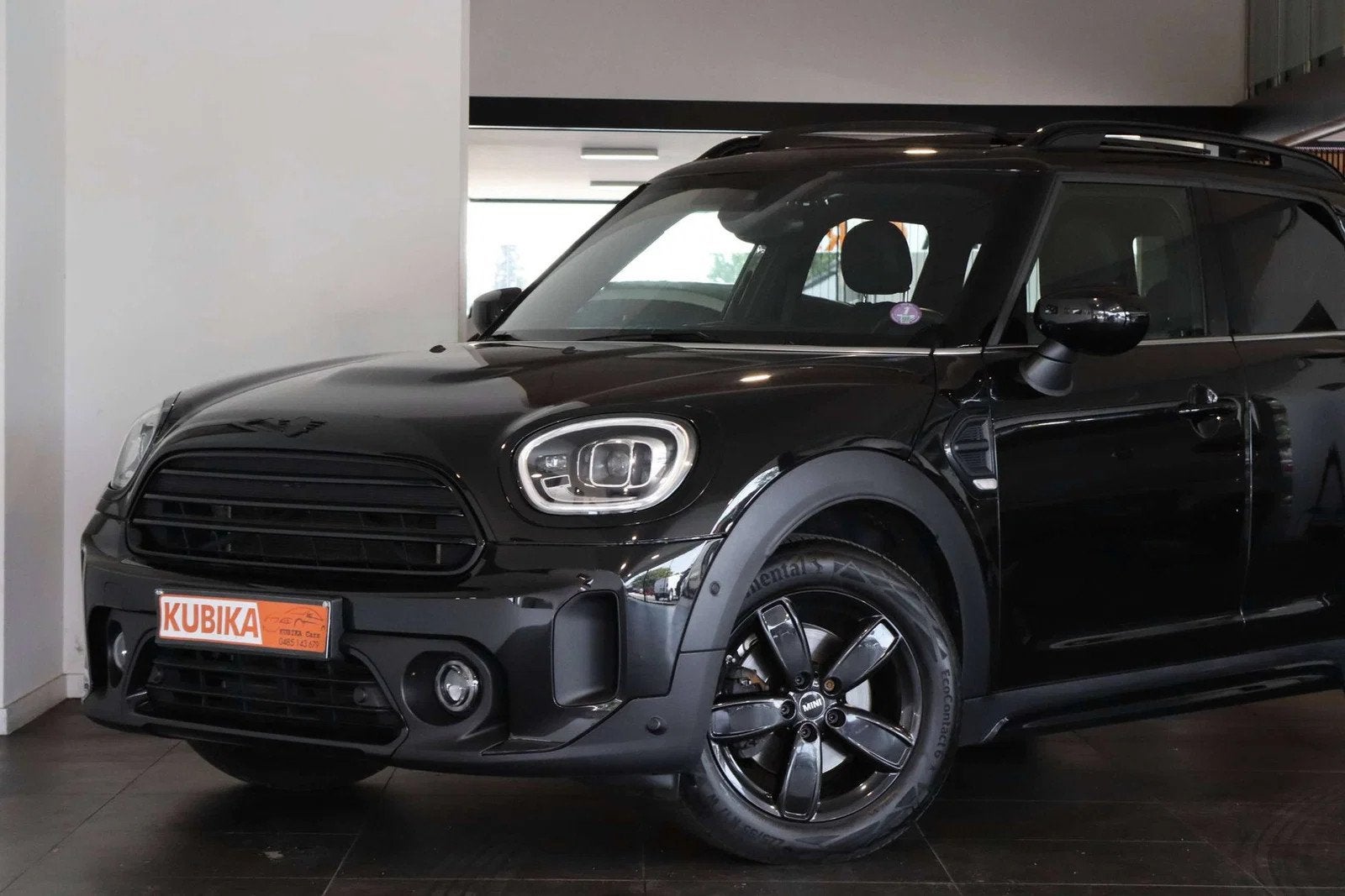 MINI Countryman Cooper 1.5A Cooper OPF Pano CruiseC LijnA Le, Gebruikt, Countryman, Zwart, Leder