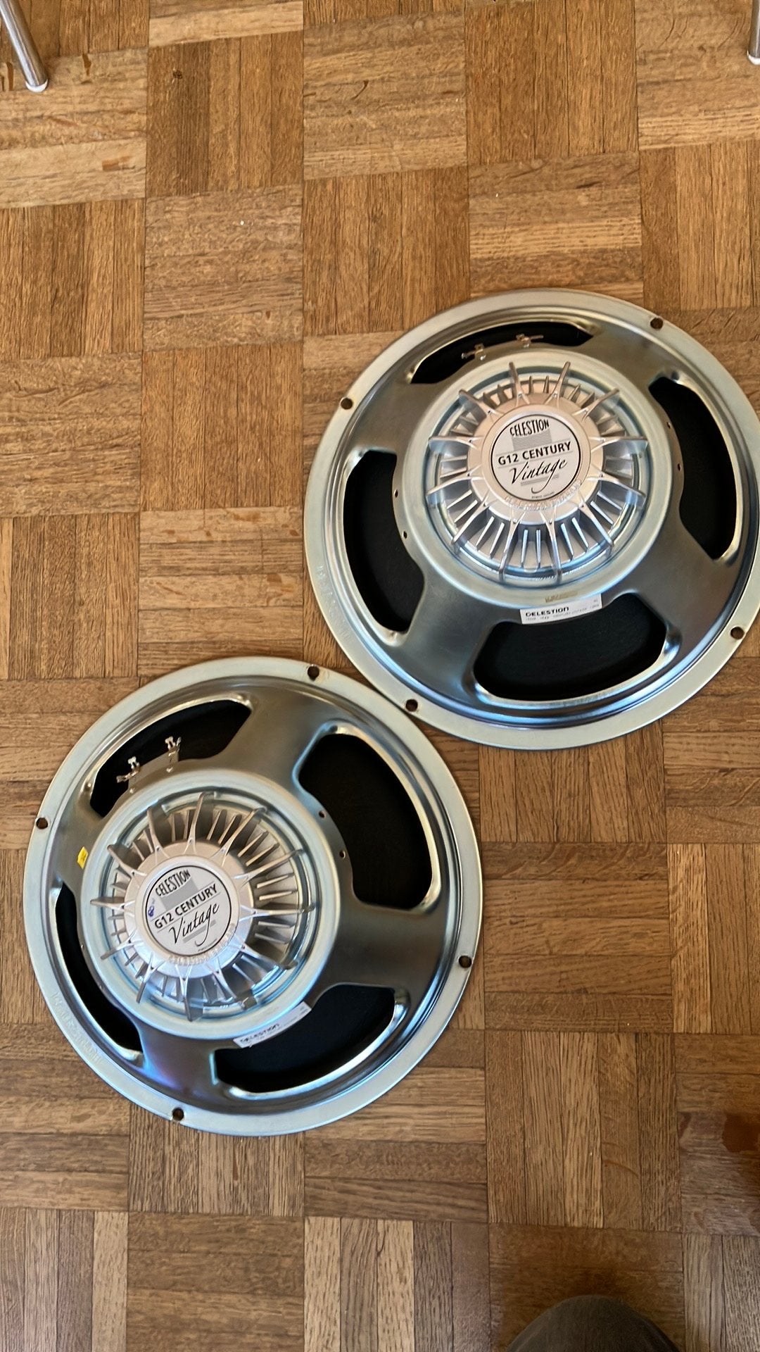 Paire de Celestion G12 century vintage (60 watts - 16 Ohm), Enlèvement ou Envoi, Comme neuf
