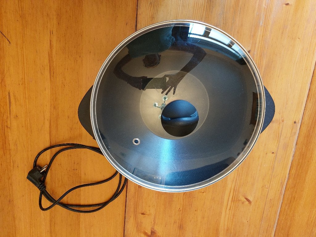 Wok électrique Tefal, Tefal, Aluminium, Enlèvement, Utilisé