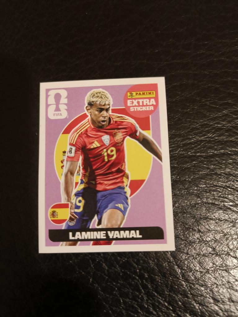 Panini WC 2026:extra sticker van Lamine Yamal, Ophalen of Verzenden, Sticker