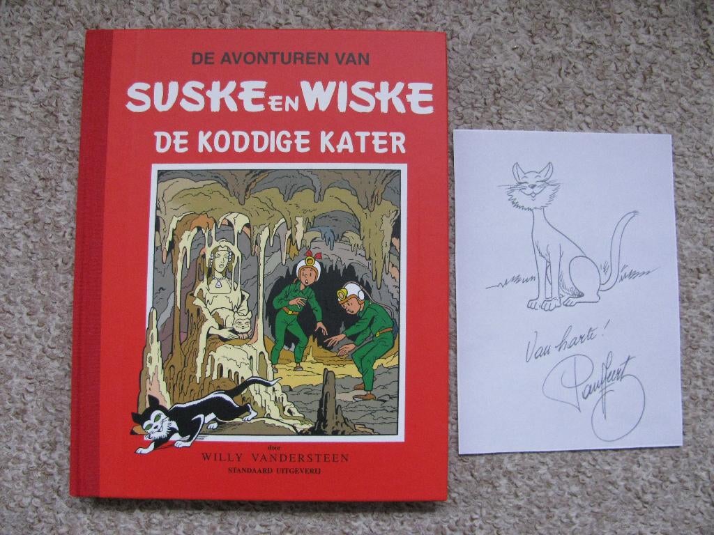 Suske en Wiske 55 Klassiek - De Koddige Kater +tek P. Geerts, Willy Vandersteen, Eén stripboek, Nieuw, Ophalen of Verzenden