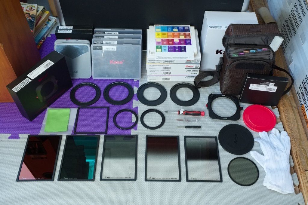 Kase Armour magnetische set fotofilters grijsfilters, Overige merken, Overige typen, Ophalen of Verzenden, Zo goed als nieuw