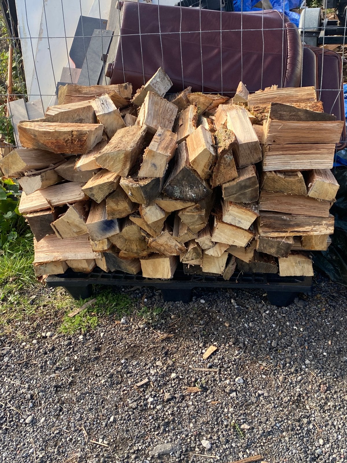 1 stere de bois en 33, Jardin & Terrasse, Moins de 3 m³, Enlèvement, Chêne, Bûches