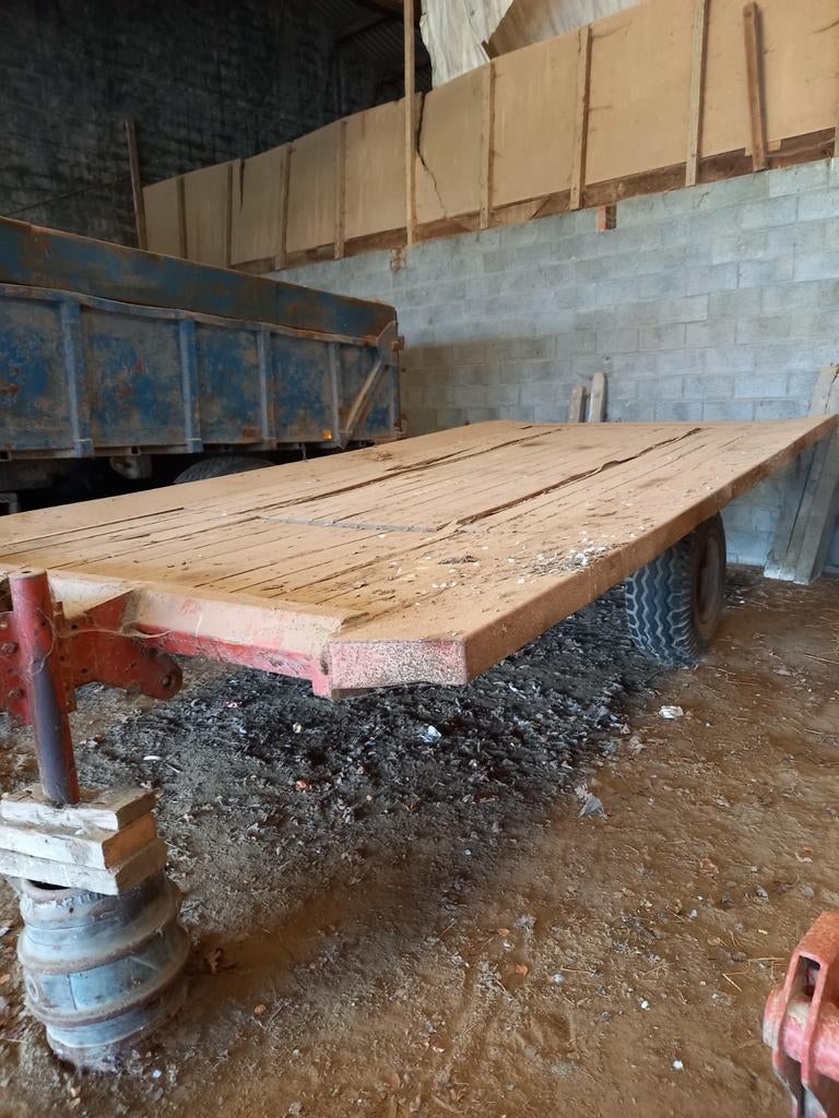 Platte wagen, Zakelijke goederen, Landbouw | Werktuigen, Ophalen